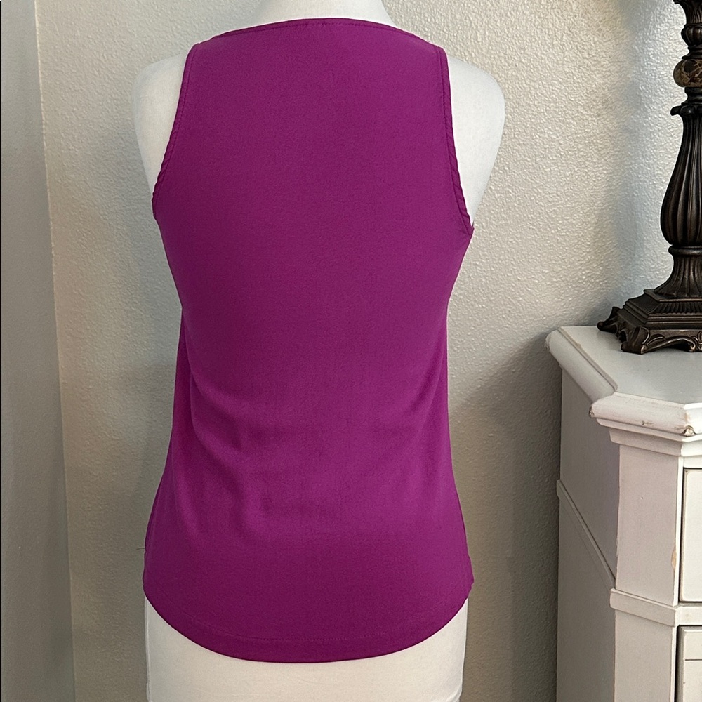 FARM Rio Purple Tank Top Size XS/S - Picture 2 of 8